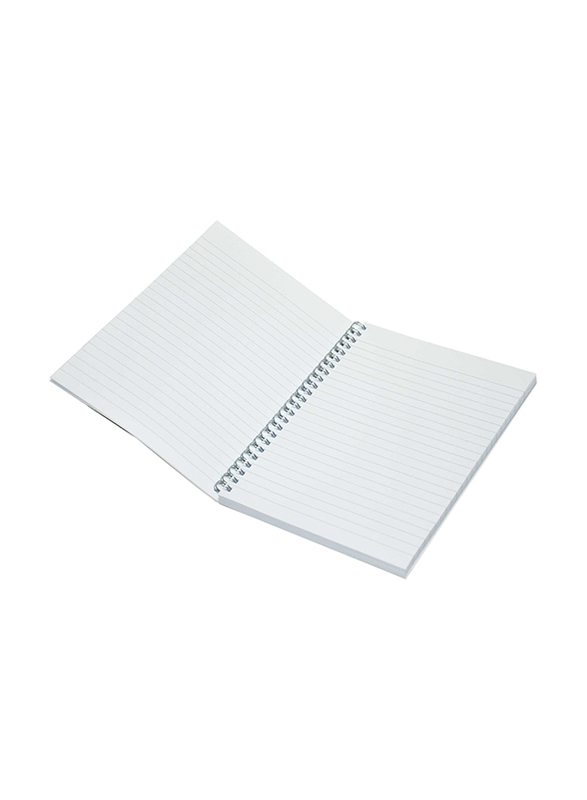 FIS Light Spiral Soft Cover Notebook, 100 Sheets, 10 Piece, LINB1081806S, Grey