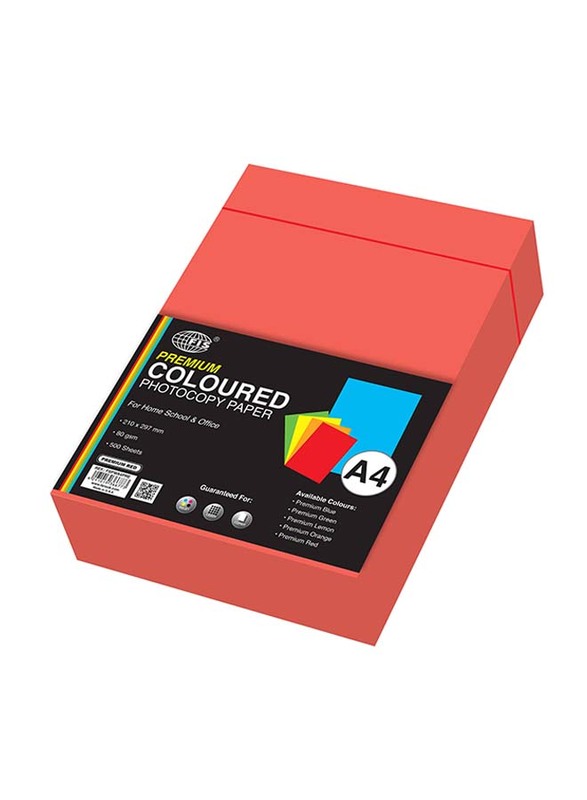 FIS Premium Color Photocopy Paper, 500 Sheets, 80 GSM, A4 Size