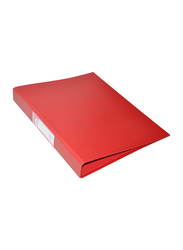 FIS Polypropylene Binder with 2 Ring, 25mm, A4 Size, 48 Piece, FSBDPPA4RE, Red