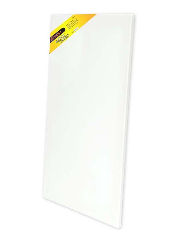 

Artmate Back Stapled Canvas 280 GSM, JIGNE09-3090, 30 x 90cm, White