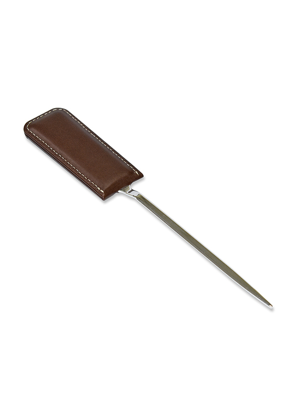 FIS Italian PU Letter Opener, FSDSLODBR, Dark Brown