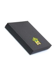 FIS PVC Material Cover Signature Book with Gift Box, 240 x 340mm, 20 Sheets, FSCL20BKN, Black