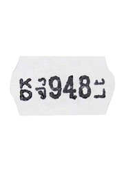 FIS 1 Line 6 Digits Price Labeller Machine, FSPX6-1BK, Black/Red