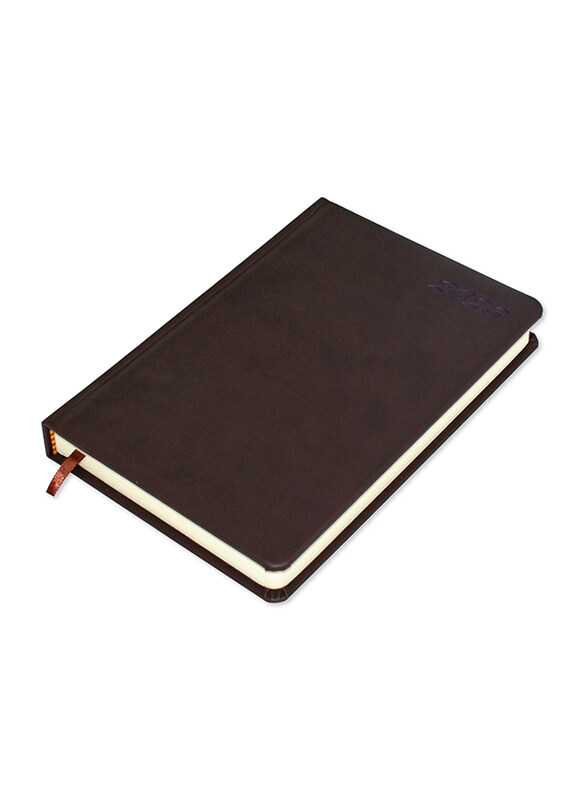 

FIS 2023 Saturday & Sunday Combined English Diary, 320 Sheets, 60 GSM, A5 Size, FSDI94E23DBR, Dark Brown