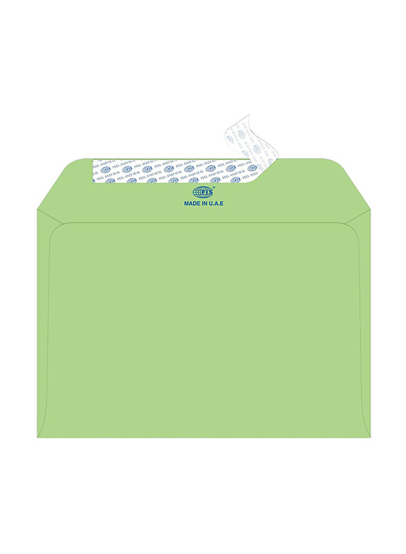 

FIS Executive Envelopes Peel & Seal, 6.37 x 9.01 inch, 50 Pieces, Green