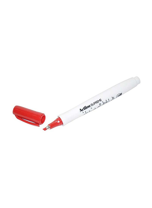آرتلاين 12 قطعة قلم الخط الفائق ، 3.0 مم ، ARFPEPF-243ABRE ، أحمر