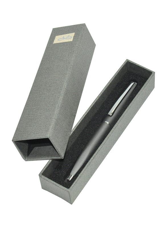 FIS 0.7mm Ballpoint Pen, FSBP-61BK, Black/Grey