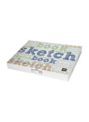 Light 12-Piece Binded Sketch Book, 20 Sheets, 100 GSM, A3 Size, LISKB20A31702, White
