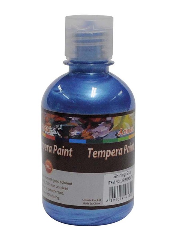Artmate Tempera Pearl Colour, 250ml, Brilliant Blue