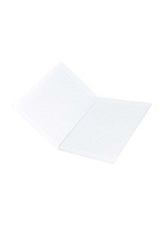 FIS 10-Piece Spiral Soft Cover Single Line Note Book, 100 Sheets, A4 Size, FSNBA41906S, White