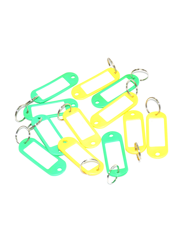 FIS Key Rings, 50 Pieces, FSKCKT-31, Assorted Colours