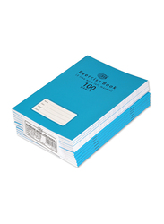 FIS Exercise Note Books, 2 Line with Left Margin, 100 Pages, 12 Piece, FSEB2LM100N, Blue