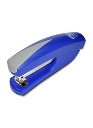 FIS Medium Plastic Body Stapler With Non-Slip Rubber Base Pad, 31 x 55 mm, FSSF5579, Blue