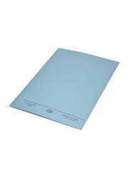 FIS 50-Piece Square Cut Folder Set without Fastener, 320GSM, A4 Size, FSFF9A4BL, Blue