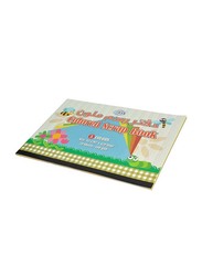 FIS 12-Piece Colored Scrap Book Binding, 20 Sheets, 160 GSM, A3 Size, FSSKSCBA320, Multicolor