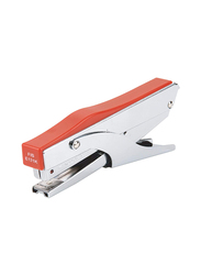 FIS FSSFE131K Plier Metal Body Stapler, Red
