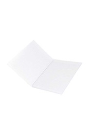 FIS 10-Piece Spiral Soft Cover Single Line Note Book, 100 Sheets, A4 Size, FSNBA41901S, White