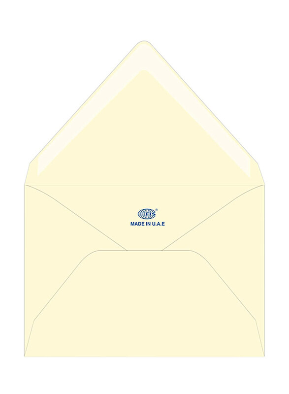 

FIS Laid Paper Envelopes Glued, 5.35 x 8 inch, 25 Pieces, White