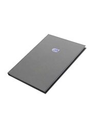 FIS Hard Cover Single Line Notebook, 5 x 100 Sheets, FSNBA5SL100GP, Graphite