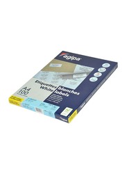 Agipa Multipurpose Label, 70 x 29.7mm, 3000 Labels, 100 Sheets, A4 Size, APLA101117, White