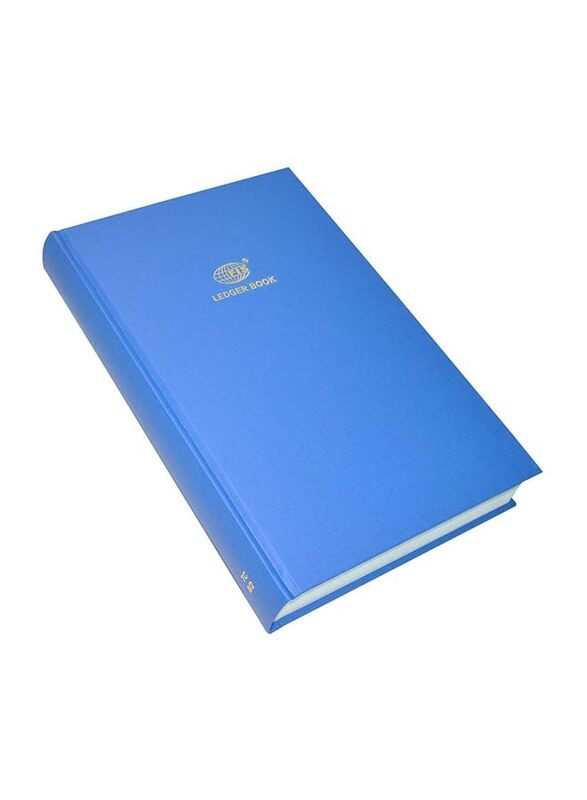 

FIS Ledger Book, F/S Size, 6 Quire, 3 Column, 2 Digit, FSACLTC6Q82, Blue