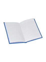 FIS Manuscript Notebook Set, 8mm Single Ruled, 5-Piece, 105 x 148mm, 96 Sheets, A6 Size, FSMNA62Q, Blue