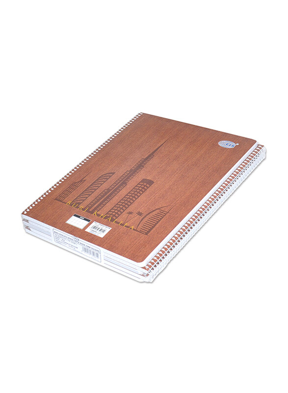 

FIS Burj Khalifa Spiral Notebook, 5mm Square, 70 Sheets, 70 GSM, A4 Size