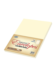 FIS Laid Paper Envelopes Peel & Seal, 12.75 x 9.01 inch, 50 Pieces, Camille Off White