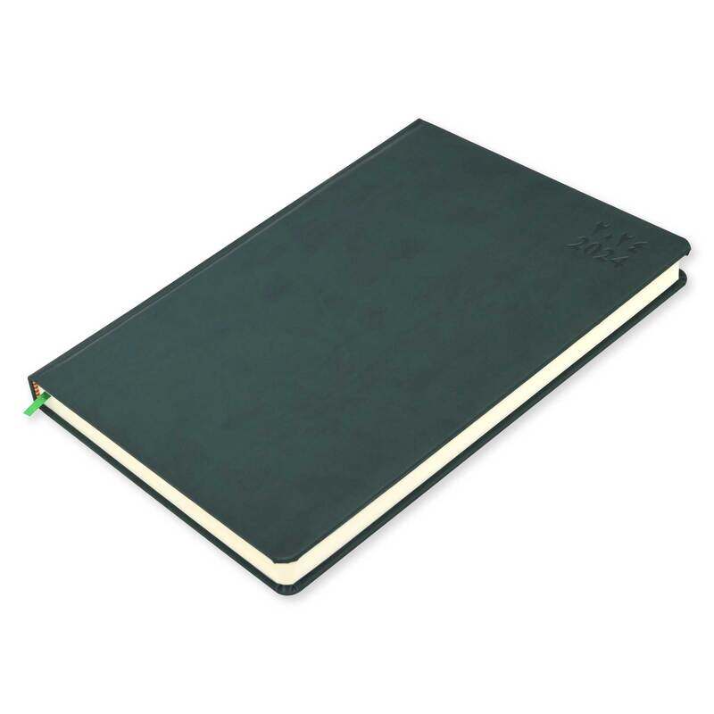 

FIS 2024 Arabic/English Diary, 384 Sheets, 70 GSM, A4 Size, FSDI45AE24GR, Green