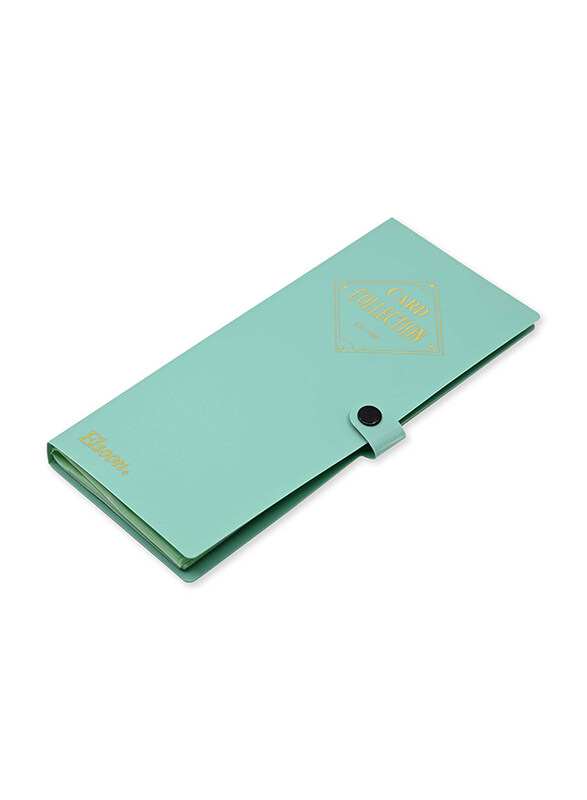 

FIS Elsoon Name Card Collection Book, LGNCLS160B, Green