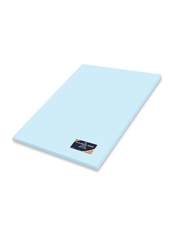 FIS Bristol Board, 50 Pieces, 300 GSM, 50 x 70cm, FSBI3005070BL, Blue