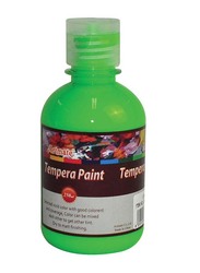 Artmate Tempera Fluorescent Colour, 250ml, Green