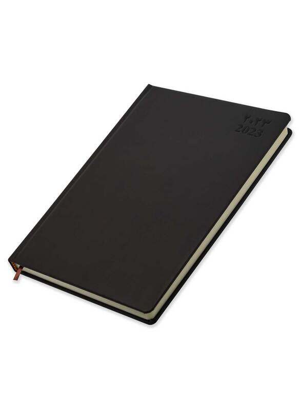 

FIS 2023 Arabic/English Diary, 384 Sheets, 70 GSM, A4 Size, FSDI45AE23DBR, Dark Brown