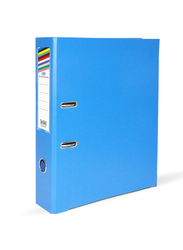 FIS PP Lever Arch Box File, 8cm, 50 Pieces, FSBF8PBL, Blue