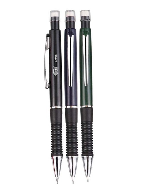 إف آي اس طقم أقلام رصاص ميكانيكي 36 قطعة ، 0.7 مم ، FSMP-03 ، أسود / أخضر