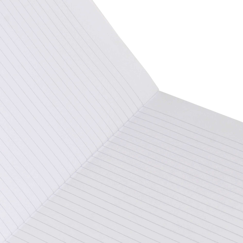 FIS Light Hard Cover Notebook, 100 Sheets, 5 Pieces, LINB1081708, White