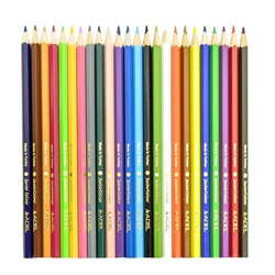 Adel Colour Pencil in Aluminium Tube Set, 24 Piece, ALCK-60003, Multicolour
