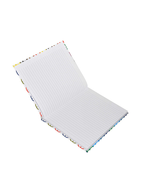 Light 5-Piece Hard Cover Notebook, 100 Sheets, 9 x 7 inch, LINB971001307, Multicolour