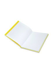 FIS Neon Hardcover Notebook, 100 Sheets, 5 Piece, FSNB108N363, Cyber Yellow