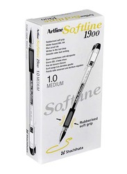 Artline 12-Piece Softline 1900 Gel Pen Set with Rubberised Soft Grip, ARBN1900GL, 1.0mm, Gold