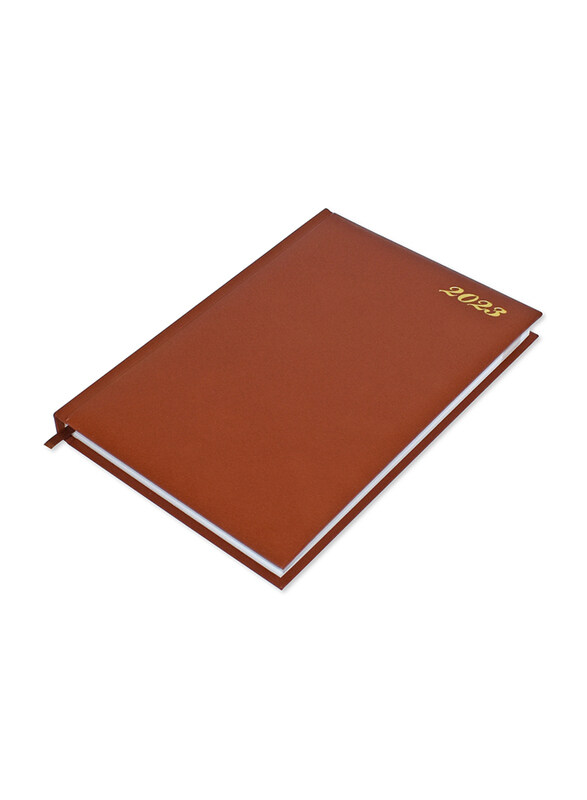 

FIS 2023 English Agenda Diary, FSDI75EVN23BR, Brown