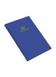 FIS Manuscript Notebook, 8mm Square, 2 Quire, 96 Sheets, F/S 210 X 330mm, FSMNFS2Q5MM, Blue