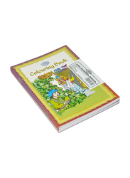 FIS 12-Piece Coloring Book, A5, 16-Page, FSCGA5N001, Multicolour