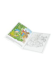 FIS 12-Piece Ali Baba Coloring Book, 28-Pages, FSCGA4N001, Multicolour