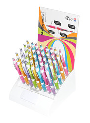 Scrikss 40-Piece Ergo Mechanical Pencil Neon Set, OSMP72940, 0.7mm, Multicolour
