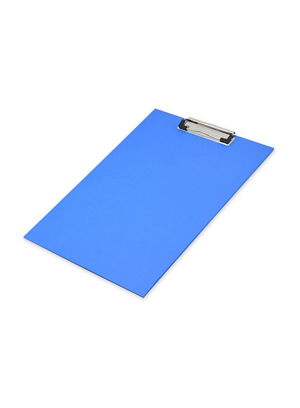 FIS Polypropylene Foolscap Clip Board, Blue