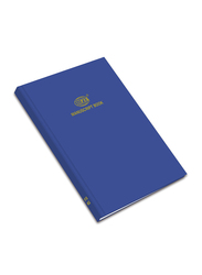 FIS Manuscript Notebook, 8mm Single Ruled, 6 Quire, 288 Sheets, F/S 210 X 330mm, FSMNFS6Q, Blue