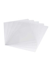 Durable 50-Piece Clear Folder Set, A4 Size, DUCI2319-19, Glass Clear