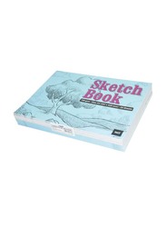 Light 12-Piece Sketch Book, Top-Side Binding, 20 Sheets, 100 GSM, A3 Size, LISKB20A31503, White