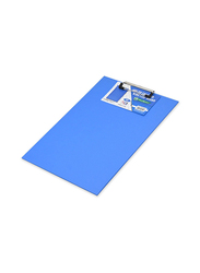 FIS Polypropylene Foolscap Clip Board, Blue